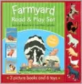 Farmyard Read & Play Set: Snore!/Oww!/Shoo! [With Poster and 6 Animal Toys]
