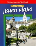 Buen Viaje!: Glencoe Spanish 1B  Writing Activities Workbook