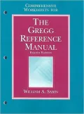 Comprehensive Worksheets for The Greeg Reference Manual Eighth Edition