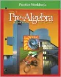 Pre-Algebra Practice Workbook: An Integrated Transition to Algebra and Geometry
