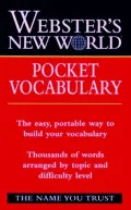 Webster's New World Pocket Vocabulary