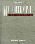 Macroeconomic Theory and Policy