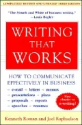 Writing That Works, 3e: How to Communicate Effectively in Business