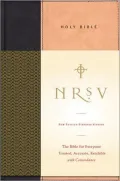 NRSV Standard Bible (tan/black)
