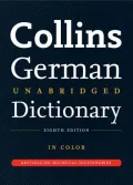 Collins German Unabridged Dictionary