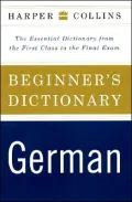 Collins easy learning German dictionary