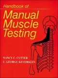 Handbook of Manual Muscle Testing