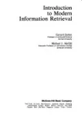 Book cover of Introduction to Modern Information Retrieval