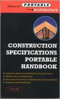 Construction Specs: Specifications Writing Portable Handbook