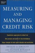 Measuring and Managing Credit Risk