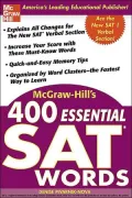 McGraw-Hill's 400 Essential SAT Words