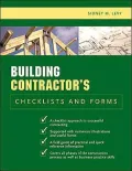Building Contractor's Checklists and Forms