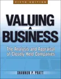 Valuing a Business The Analysis and Appraisal of Closely Held Companies