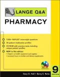 Lange Q&A: Pharmacy, Ninth Edition