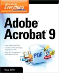 How to Do Everything: Adobe Acrobat 9