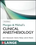 Book cover of Morgan &amp; Mikhail's Clinical Anesthesiology