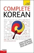 Complete Korean: A Teach Yourself Guide