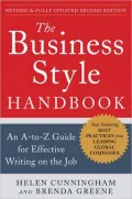 The Business Style Handbook, Second Edition: An A-to-Z Guide for Effective Writing on the Job