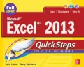 Microsoft Excel 2013 QuickSteps