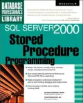 Sql Server 2000 Stored Procedure Programming