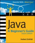Book cover of Java: A Beginner's Guide, 4th Ed.