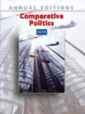 Annual Editions : Comparative Politics 04/05