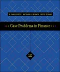 Case Problems in Finance + Excel Templates CD-ROM