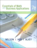 Essentials of Math with Business Applications, Student Edition