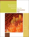 Management and Information Systems: For the Information Age