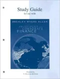 Study Guide to accompany Principles of Corp. Finance