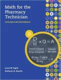 Math for the Pharmacy Technician: Concepts and Calculations