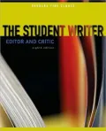 The Student Writer: Editor and Critic
