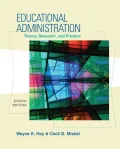 Book cover of Educational Administration: Theory, Research, and Practice