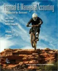 Financial and Managerial Accounting Vol. 2 (Ch. 12-24) Softcover with Working Papers