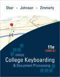 Gregg College Keyboarding &amp; Document Processing (GDP); Lessons 1-60 text