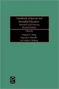 Handbook of Special and Remedial Education: Research and Practice