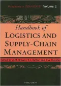 Handbook of Logistics and Supply-Chain Management