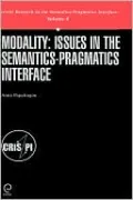 Modality Issues in the Semantics, Vol. 6