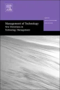 New Directions in Technology Management