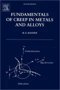 Fundamentals of Creep in Metals and Alloys