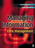 Managing Information