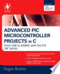 Book cover of Advanced PIC Microcontroller Projects in C