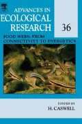 Food Webs : From Connectivity to Energetics