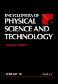 Encyclopedia Of Physical Science And Technology Vol 18 2nd Ed