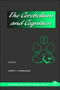 Cerebellum and Cognition, Vol. 41