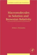 Macromolecules in Solution and Brownian Relativity