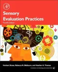 Book cover of Sensory Evaluation Practices