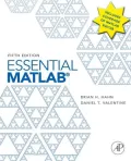 Essential Matlab for Engineers and Scientists