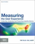 Book cover of Measuring the User Experience