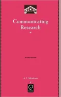 Communicating Research (Library and Information Science)